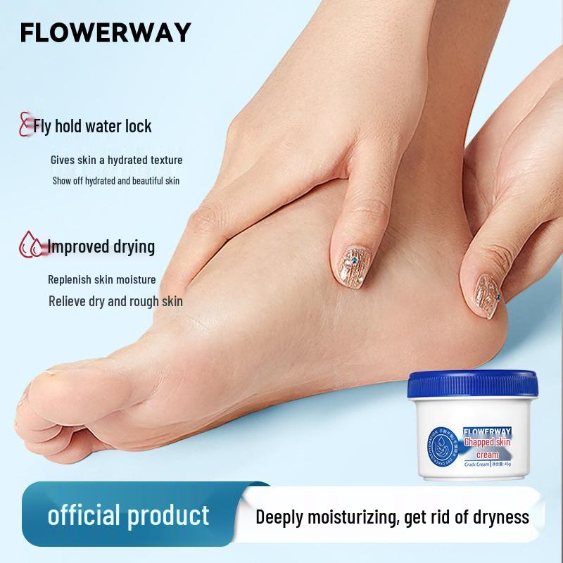 Крем для заживления трещин на пятках FLOWERWAY
