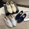 Size36- 42 Suede Driving Shoes Genuine Leather Men Casual Shoes Luxury Brand Soft Men Loafers Moccasins Slip On Leisure Walking Shoe