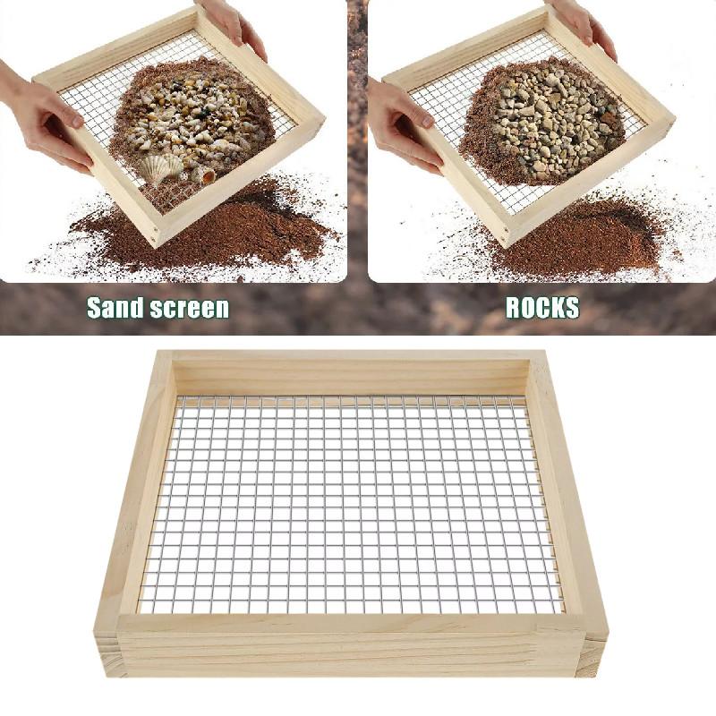 Премиальное садовое сито, созданное для легкой просевки компоста, почвы и горшечной смеси