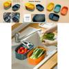 Sink Strainer Draining Basket Kitchen Garbage Filter Hanging Rack Storage