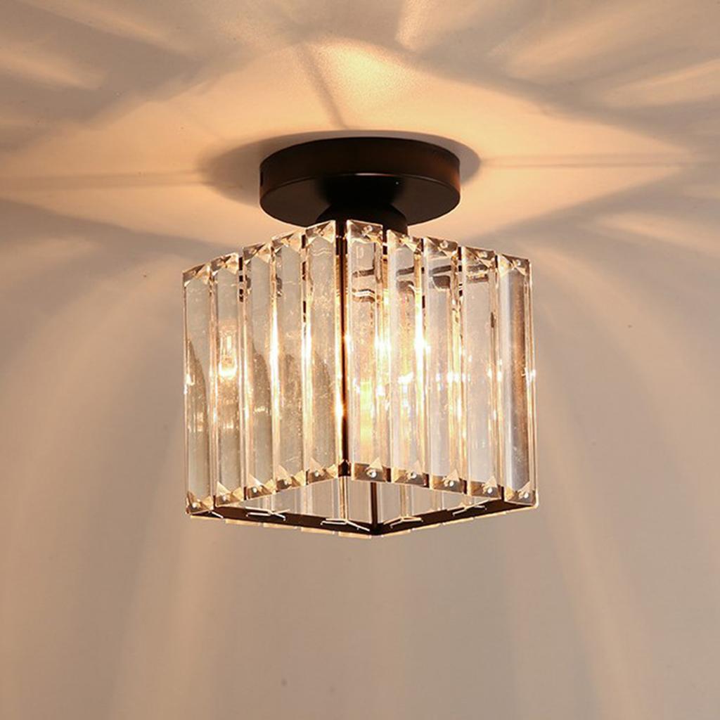 Потолочный абажур, абажур, крышка лампы, простой элегантный стиль, украшение для дома для комнаты, квадрат