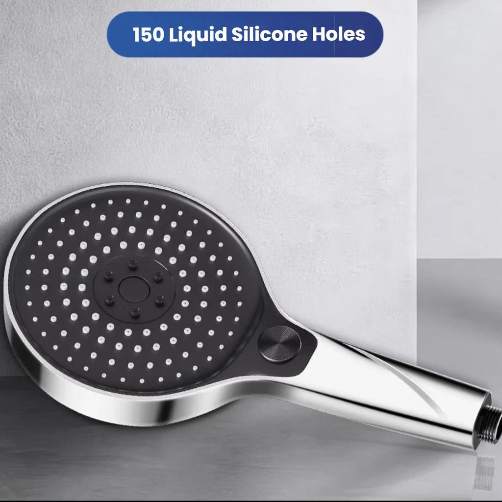 OPLSED Ultra-Powerful Air Pressure Shower Head, Coarse Hole Shower Head, Bathroom High-Pressure Showe