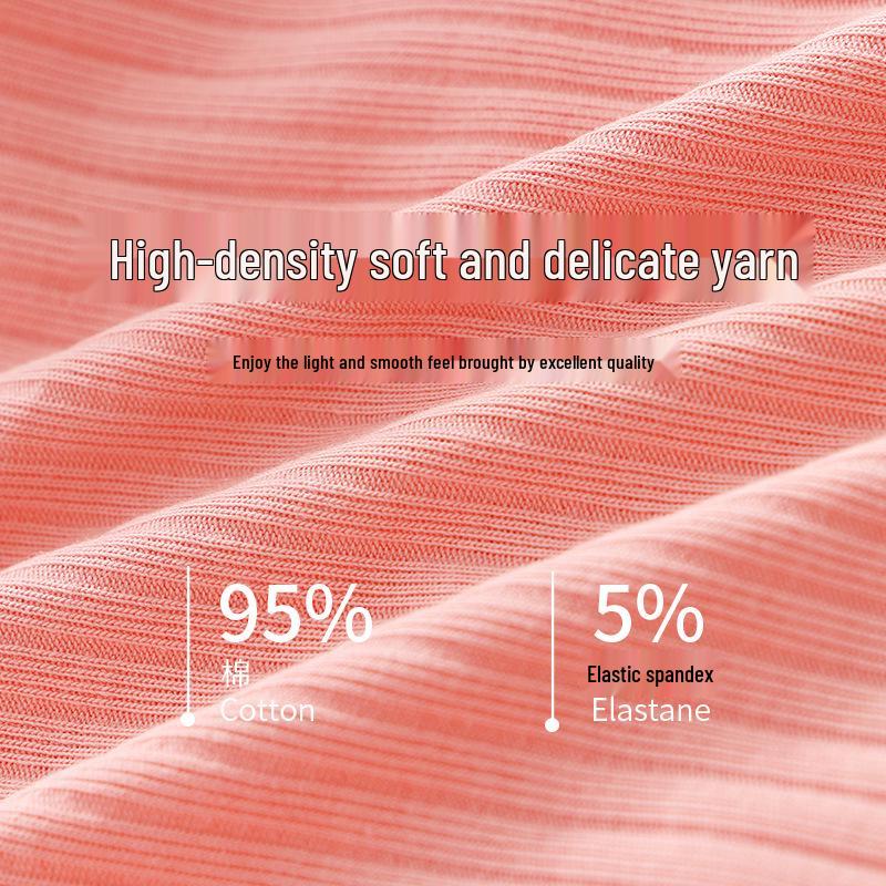 Мужские трусы-слипы в рубчик из хлопка - Сексуальные, дышащие и модные с U-выпуклой вставкой