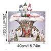 2025 Christmas Gnome Holidays Advent Calendar with Gnome Plush Toys 24 Days Xmas Countdown Calendar for Kids