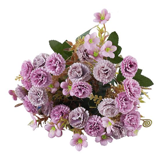 Букет искусственных цветов Реалистичный на ощупь Не увядающие Искусственные цветы Центральный элемент стола Свадьба Вечеринка Домашний декор