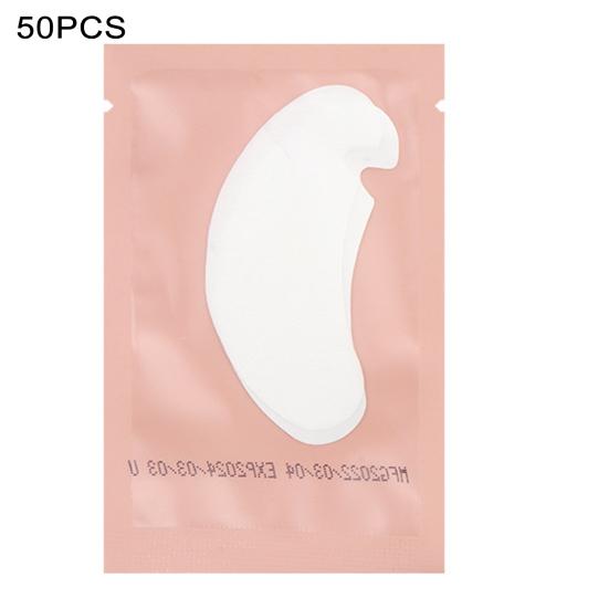 50 пар Мягкие нетканые гелевые патчи под глаза для наращивания НАКЛАДНЫХ ресниц Ультратонкий коврик для патчей для глаз для ресниц