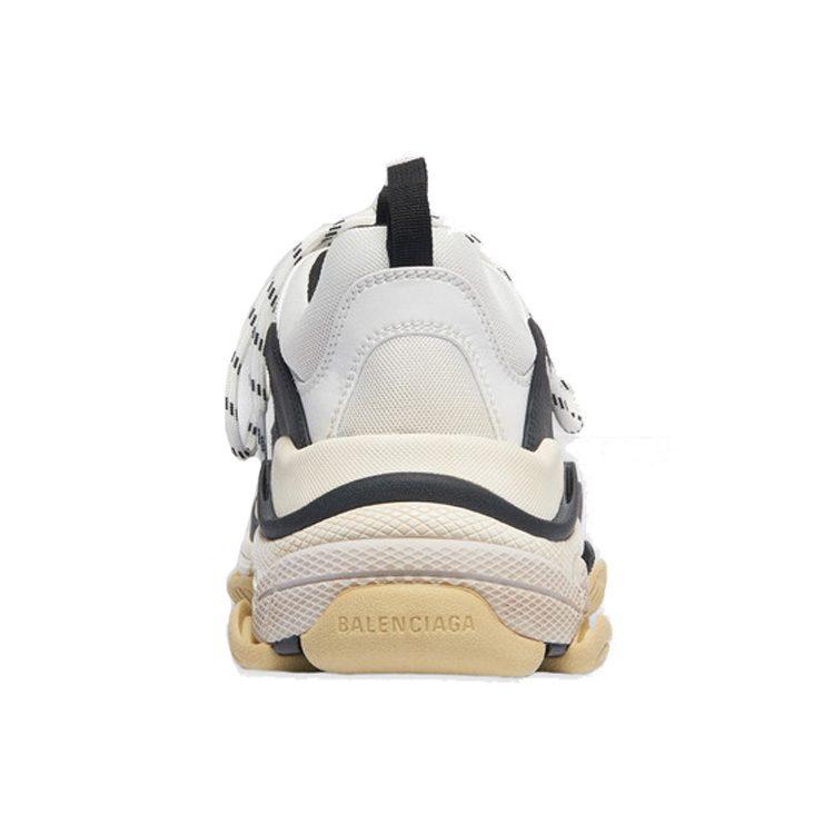 Balenciaga Кроссовки Triple S 'Белый Черный' 536737W09OM9058