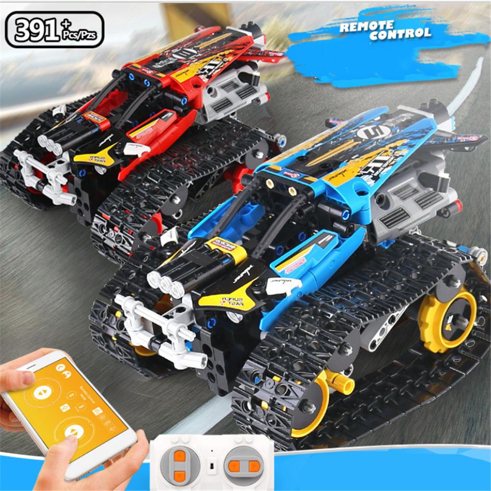 MOULD KING Программа приложения RC внедорожник электрические строительные блоки модель автомобиля технические игрушки с дистанционным управлением детские кирпичи подарки для мальчиков