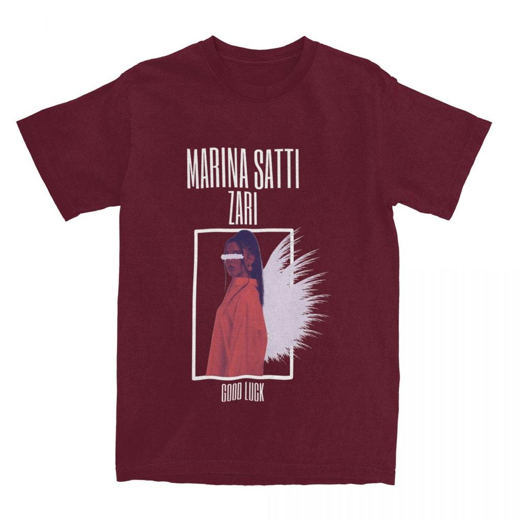 Summer Men Women's Greece Marina Satti Zari T Shirts Accessories Eurovision Song Contest Cotton T-shirt Clothes