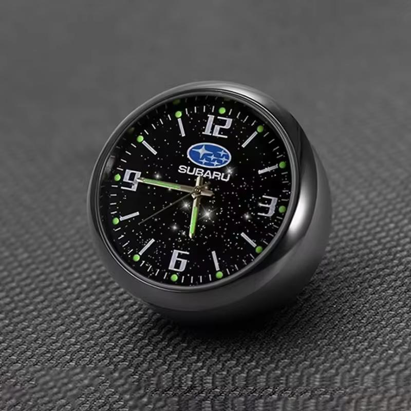 Car Quartz Clock Mini Electronic Clock Watch Dashboard Clock For Subaru STI Forester Impreza Legacy Outback XV BRZ WRX Tribeca X1