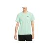Dri-FIT ADV Court Slam Crew Neck Ribbed Short Sleeve Tennis Shirt Men Tops HM6711-353