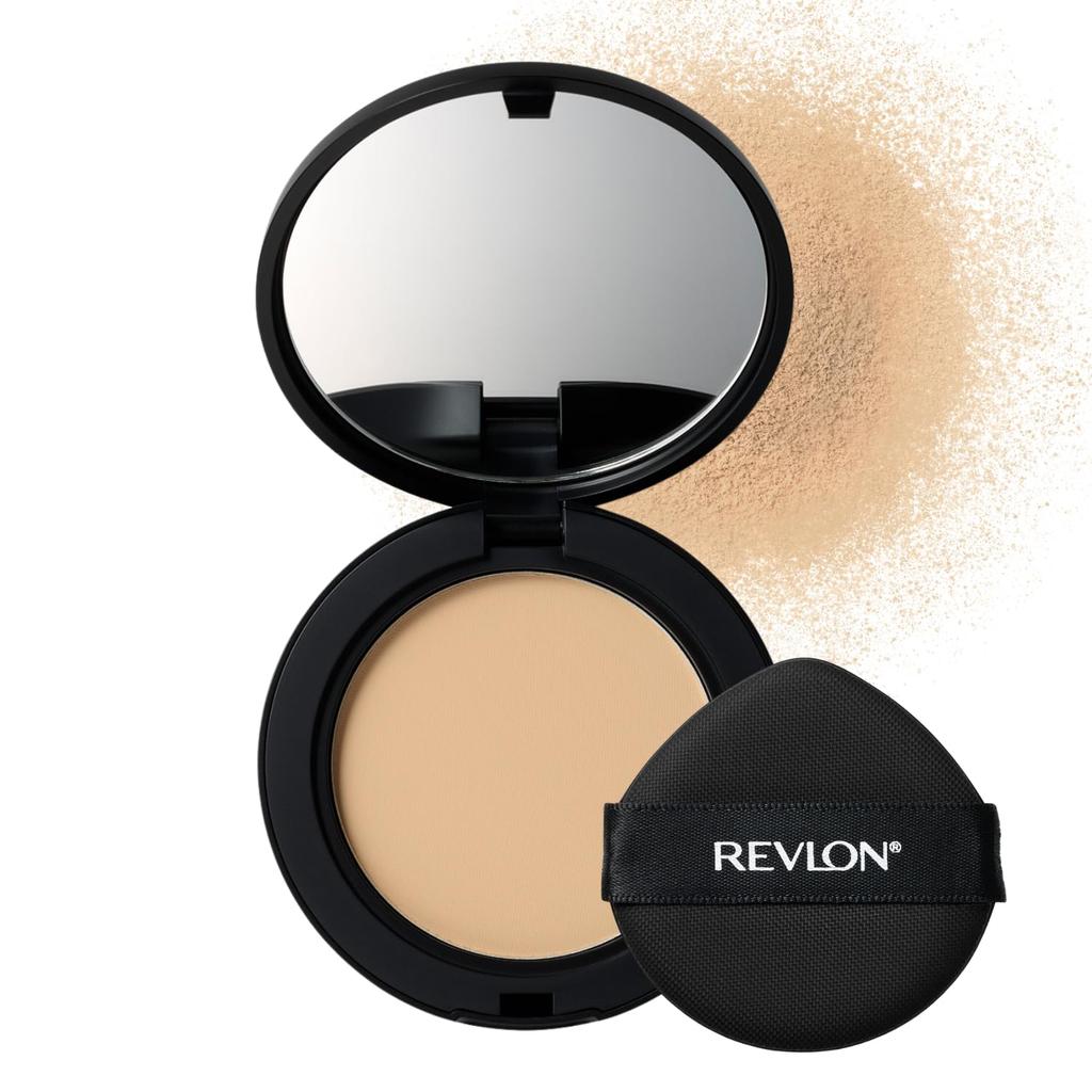 Revlon ColorStay Longwear UV Pressed Powder SPF42 Face Powder 002, Buff, Long-Lasting, PA++++, Shine-Preventing