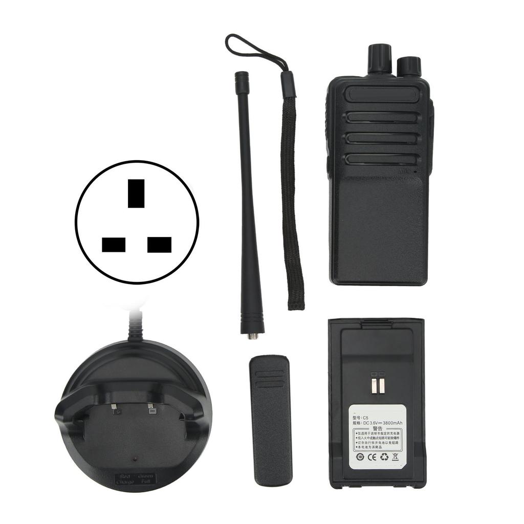 Беспроводные рации перезаряжаемые портативные 2-сторонние радиостанции 5 Вт эффективные 16 каналов для использования на открытом воздухе