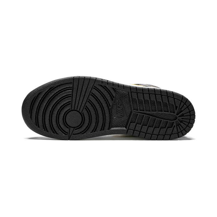 Jordan 1 Mid Patent SE PS Черный Золотой BQ6932-007