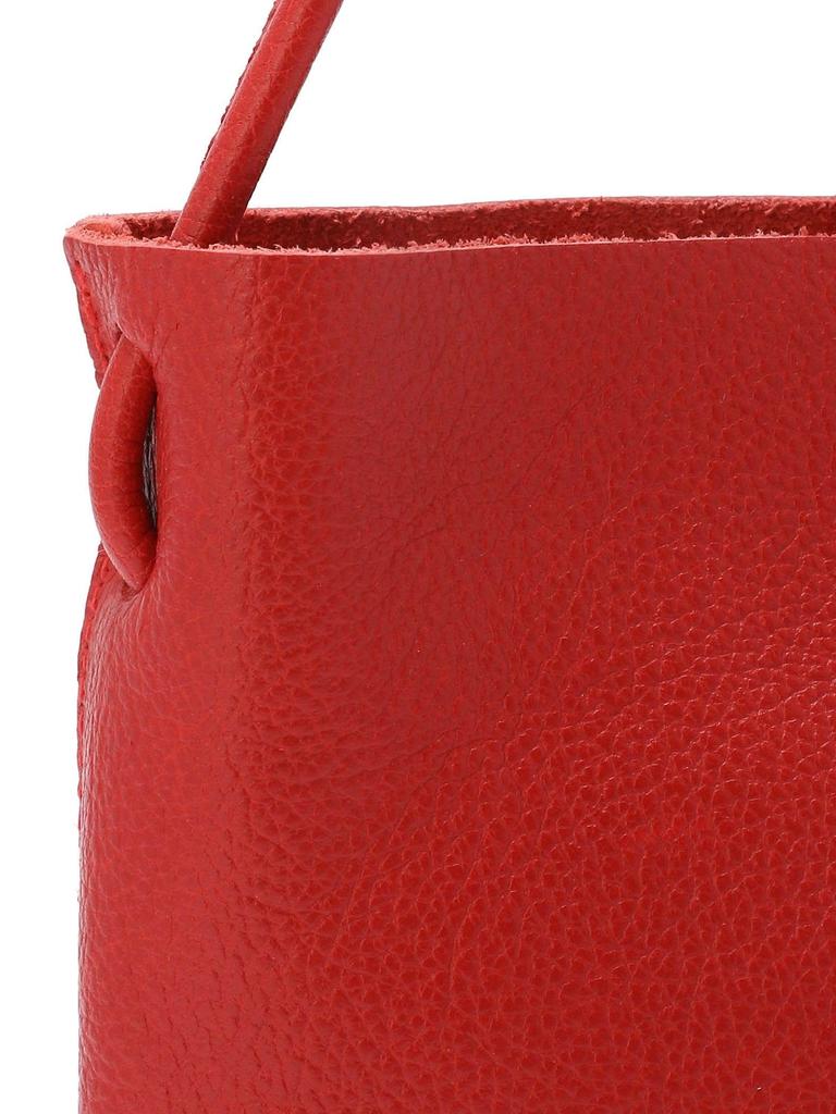 Сумка через плечо Crossbody Pochette из натуральной кожи унисекс Белый Белый [IL BISONTE]