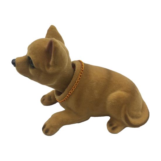 Долговечный орнамент для собаки, яркий внешний вид, милая отличная детализация, покачивание головой