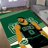 Ronaldo's Brazil Legend Themed Anti-Slip Rugs - Polyester Home Decor, Suitable for Bedrooms, Living Rooms, Doorways, Studios, and Decorations