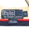 Поло от Ralph Lauren с бордюрным узором, футболка-поло с коротким рукавом S белая, палевая, мужская, б/у