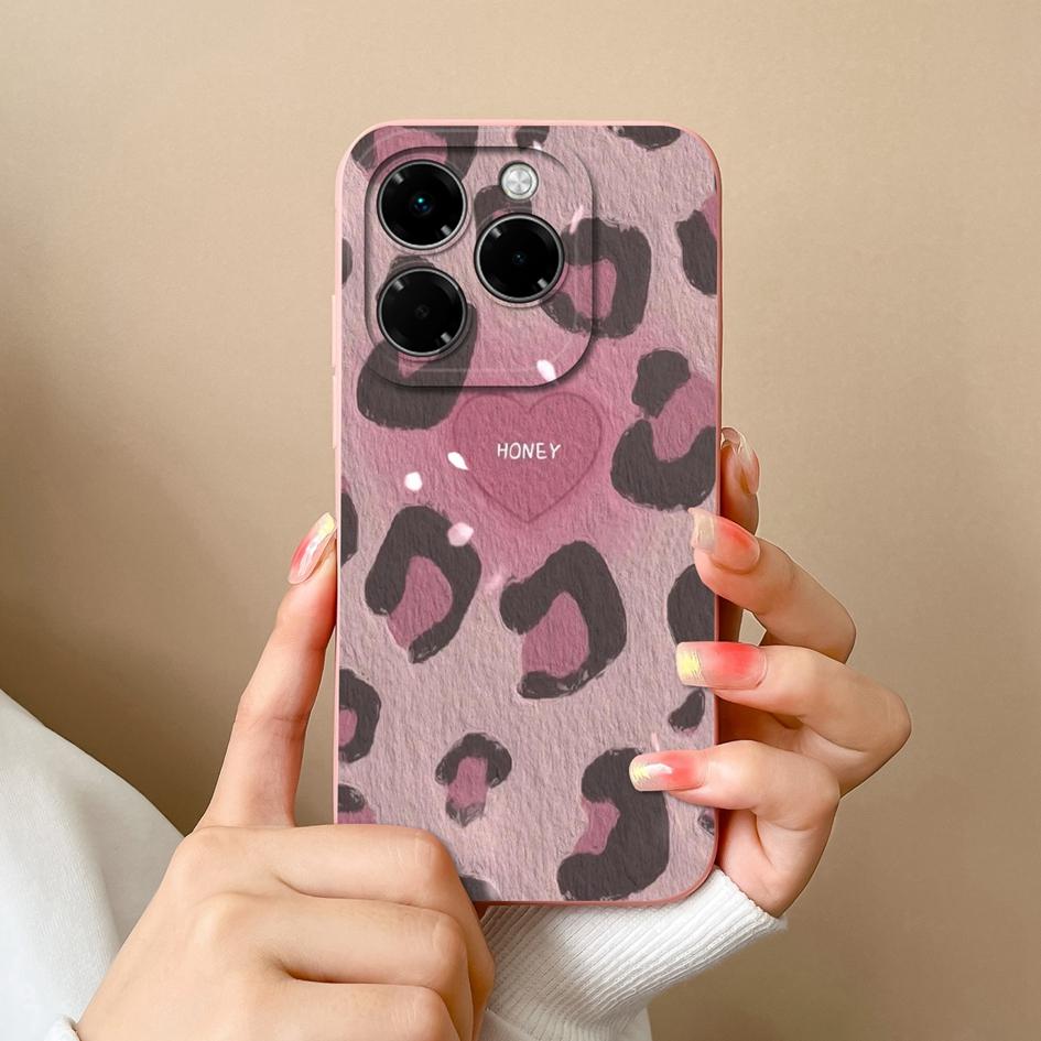 Корпус для Infinix Hot 50 Pro Plus 50i Note 40X Smart 9 Zero 40 4G 5G Мягкий чехол с небольшим цветочным узором Силиконовый прочный противоскользящий чехол для Infinix Новый чехол