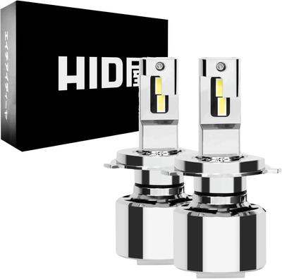 HID Shop H4 светодиодная фара 68400cd HID Class Explosive White 6500k совместимый с техосмотром комплект из 2 шт. Q Series Platinum (Кандела) [Яркость 65 Вт]