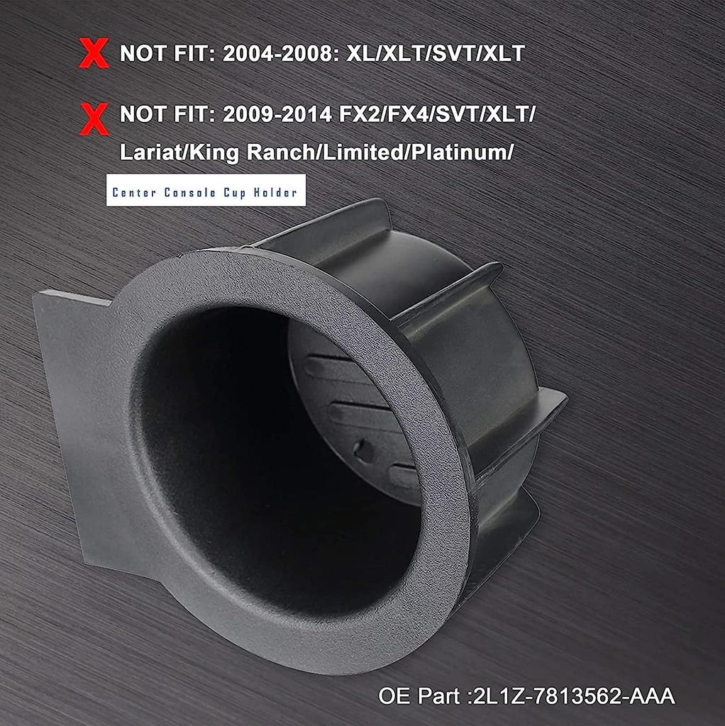 Подстаканник в передней центральной консоли для Ford F150 2009-2014 Ford Expedition 2003-2006 Lincoln Navigator 2003-2006