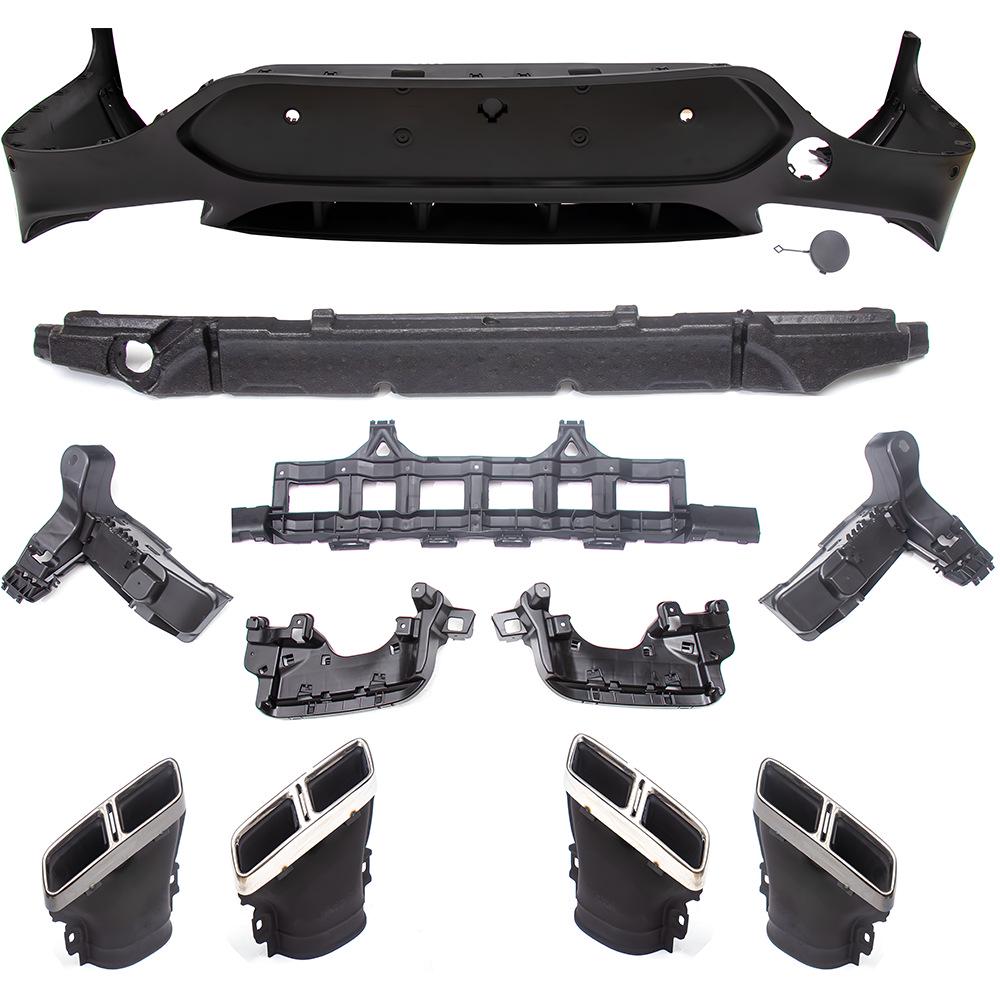 GLC-Класс (2016+) Задний диффузор и насадки на глушитель X253-C253 Coupe для Mercedes-Benz.