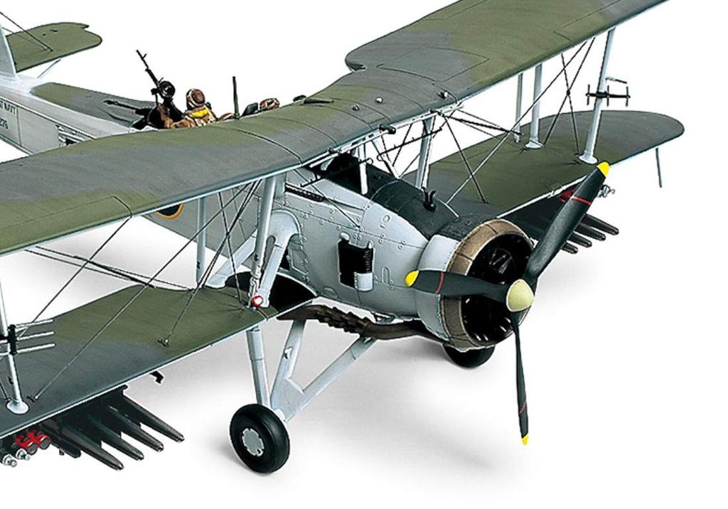 Tamiya Серия 'Шедевры' 99 Fairey Swordfish Королевского флота Пластиковая модель 61099 1/48 Нет. Мк.II