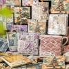 Серия ретро-коллажных бумаг: 6 стилей, 45 отрывных легких листов