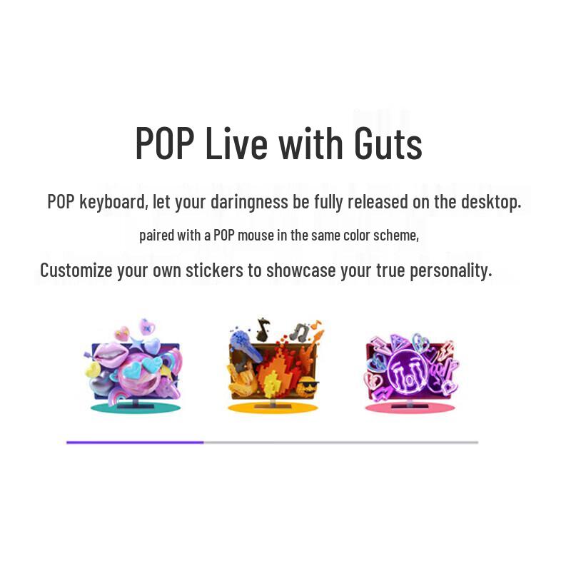 Logitech POP KEYS Wireless Mechanical Keyboard