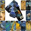 Чехол для телефона для Samsung Galaxy S22 S21 S20 FE Ultra Plus A07 A17 A15 A16 A25 A57 A37 Корпус Чехол Звездная ночь Ван Гог Небо Искусство