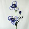 Iris Flower Artificial Wedding Hotel Restaurant Desktop Decoration Room Ornament