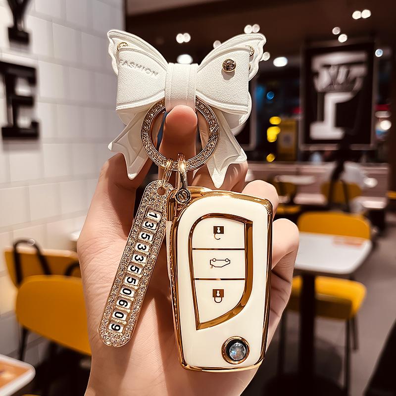 Special Toyota Key Cover Highlander Carola Reling Crown Car Case Buckle Pack