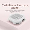 Reusable Filter Nail Dust Collector High Efficiency Cordless Portable Dust Suction  Home Nail Care
