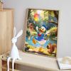 Disney Diamond Painting Kit Donald Duck Joyful Balloon Room Wall Decor Handmade Art Gift