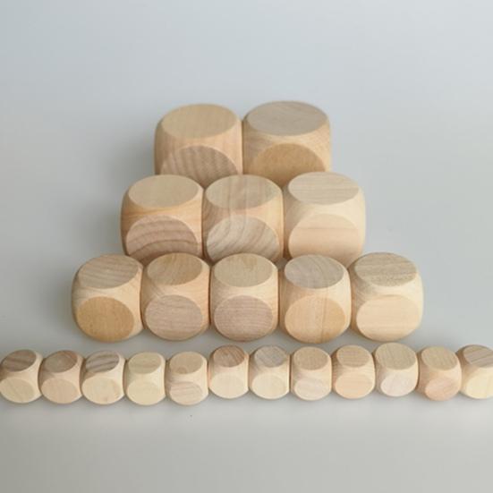 5 шт. 2/3/4/5/6/7 см деревянные игральные кости с закругленными углами шестигранные гигантские игральные кости своими руками расписанные вручную игровые кости прочный блок куб игровой ночной реквизит