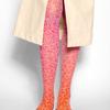 Романтические тигровые леопардовые рубиновые чулки до колена