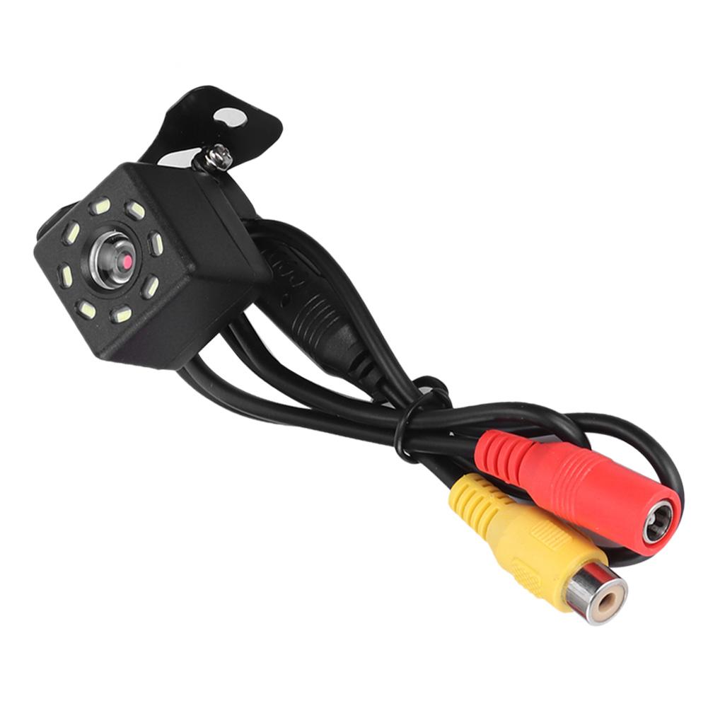 Car Rear View Camera IP68 Waterproof 8 LED Reverse Backup Parking Night Vision Cam