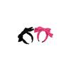 Large Bowtie Hair Hoop Wide Wash Face Hairband Temperament Bowtie Headband  Ladies