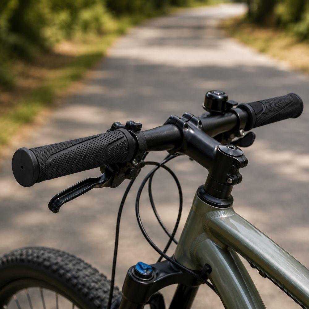 2Pairs Non-Slip Bike Handlebar Grips Bike Handlebar Grips Sleeves Scooter Handlebar Replacement