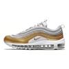 Nike Женские кроссовки Air Max 97 Vast Grey Metallic Gold Повседневная обувь AQ4137-001