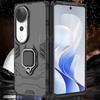 For Vivo V40 Case Cover Vivo V40 Pro Capas Phone Bumper Back Protective PC Shockproof Full Holder Ring Magnetic Fundas Vivo V40