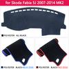 Для Skoda Fabia 2 5j 2007 2008 2009 2010 2011 2012 2013 2014 MK2 противоскользящий коврик для приборной панели, солнцезащитный козырек, аксессуары для приборной панели