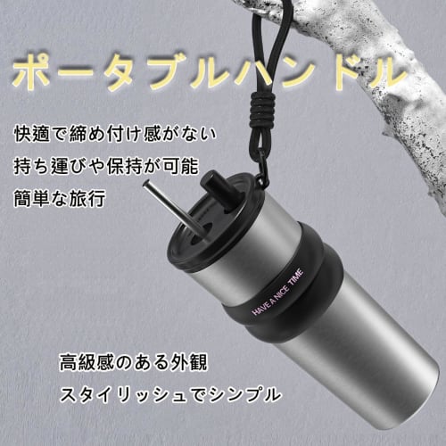 Tbfyou Ceramic Tumbler with Lid, Glass with Straw, Large Capacity 710ml, Ceramic Coating, Optional Stainless Steel Ceramic Liner, Retractable Straw, O