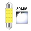 10/20/50 PCS C5W LED Bulb Festoon 31mm 36mm 39mm 41mm 12V 7000K White Car Interior Dome Reading Light Trunk Linse Plate Lights