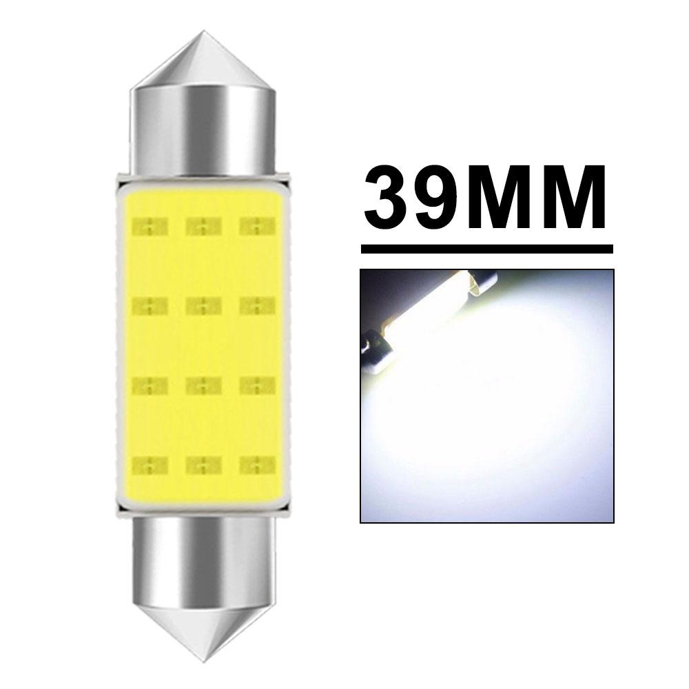 10/20/50 PCS C5W LED Bulb Festoon 31mm 36mm 39mm 41mm 12V 7000K White Car Interior Dome Reading Light Trunk Linse Plate Lights