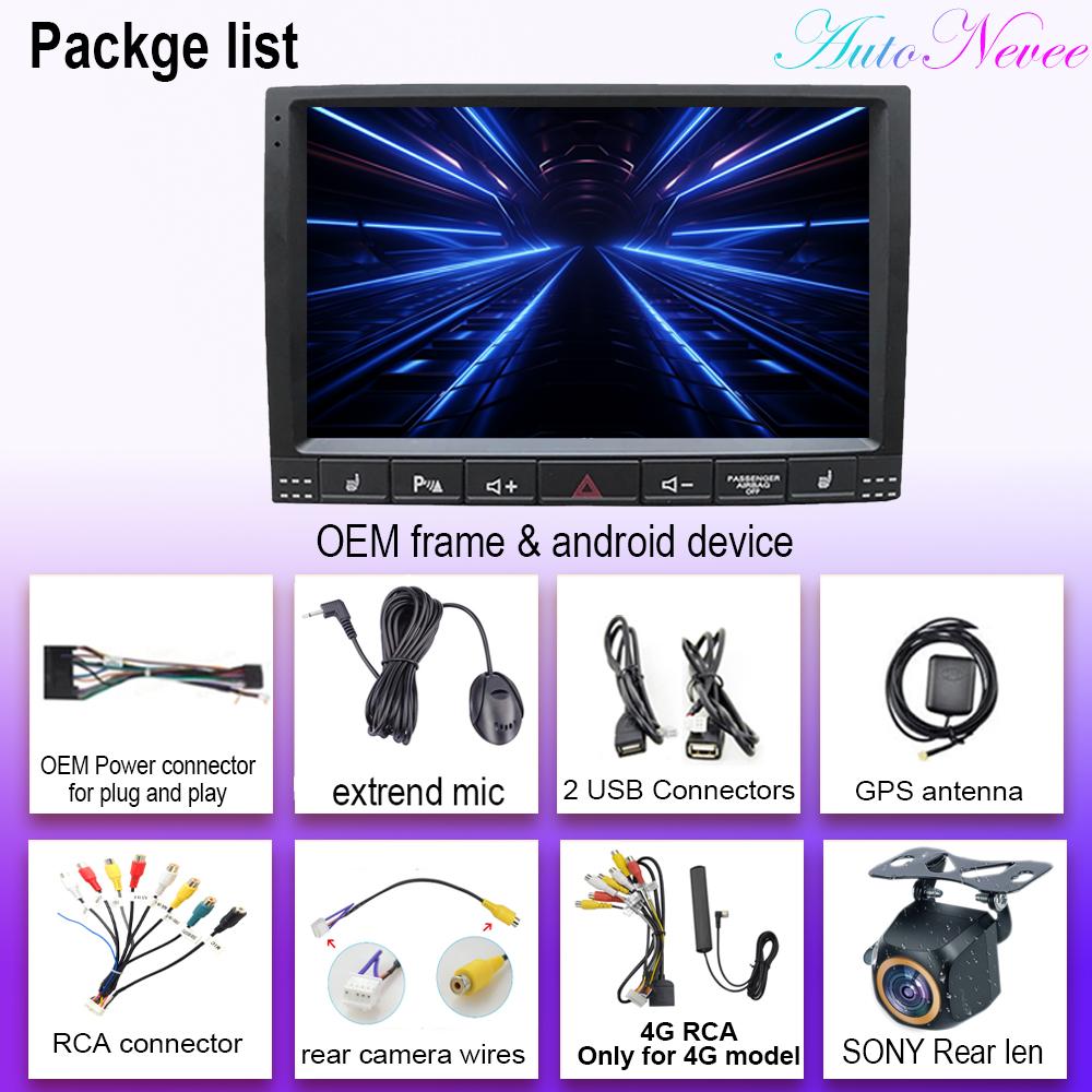 Android 14 для Volkswagen VW Touareg 2002 - 2012 Радио Мультимедийный Плеер Экран Автомобильное Головное Устройство Навигация Нет 2Din DVD 5G WIFI BT