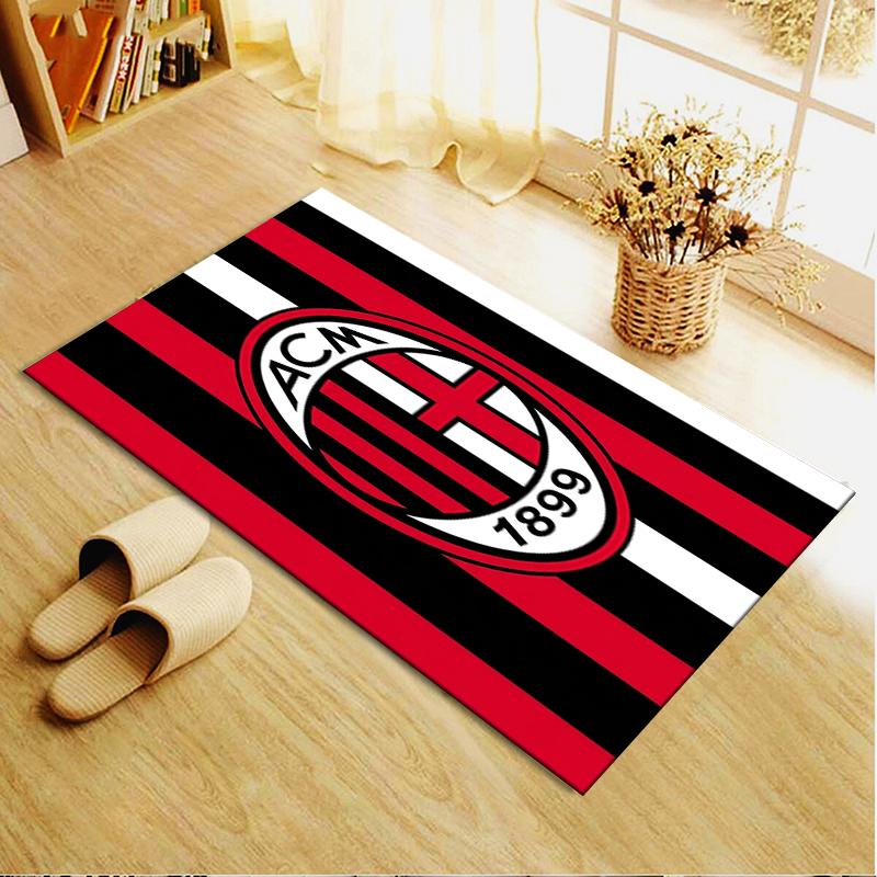 Ковер AC Milan для гостиной, спальни, дома, украшение дивана, нескользящий коврик для игр детей