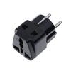 Разветвитель от 1 до 2, Германия, Франция, вилка 5 мм для универсальной розетки Великобритании/США/ЕС/Австралии с 2/3 контактами