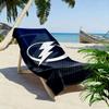 Blue Lightning Bolt Symbol Design Patterned beach towel quick dry perfect for travel outdoor sports jogging the beach and swimming