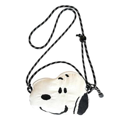 8584 SNOOPY Сумка-тоут Snoopy Mini [Routeto] IP.BR.PilloW.Peanuts-9I (01 белый)